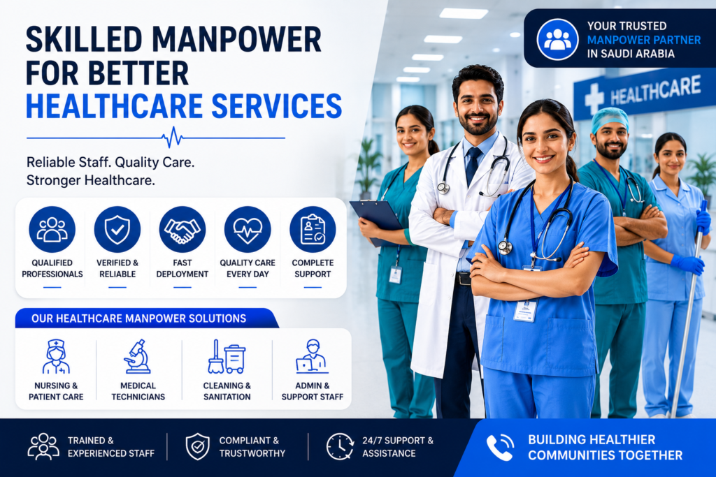 How Healthcare Facilities in Saudi Arabia Can Overcome Staff Shortages with Skilled Manpower