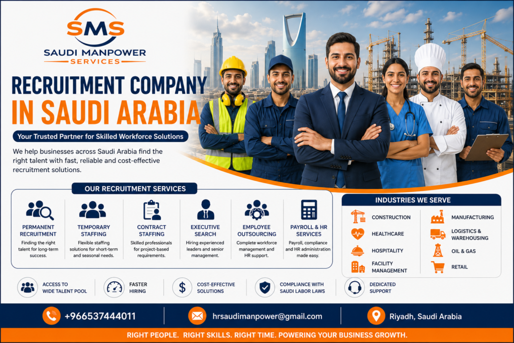 Recruitment Company in Saudi Arabia